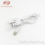 Cáp Sạc Nhanh USB Type-C 5A Trắng Dài 1 Mét