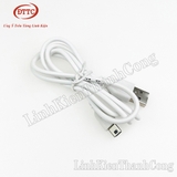 Cáp MINI USB Màu Trắng Dài 1 Mét