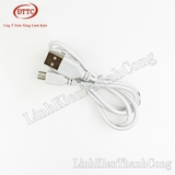 Cáp MINI USB Màu Trắng Dài 1 Mét