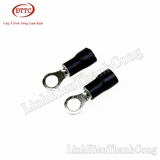 Đầu Cos Tròn RV1.25-4 Màu Đen (50 Cái)