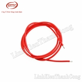 Dây Điện Silicon Siêu Mềm 18AWG Chống Cháy Chịu Nhiệt 200 Độ C Màu Đỏ (Mét)