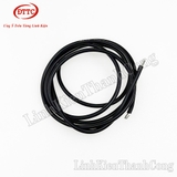 Dây Điện Silicon Siêu Mềm 16AWG (1.5 mm2) Chống Cháy Chịu Nhiệt 200 Độ C Màu Đen (Mét)