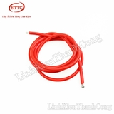 Dây Điện Silicon Siêu Mềm 12AWG Chống Cháy Chịu Nhiệt 200 Độ C Màu Đỏ (Mét)