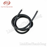 Dây Điện Silicon Siêu Mềm 8AWG Chống Cháy Chịu Nhiệt 200 Độ C Màu Đen (Mét)