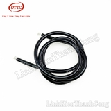 Dây Điện Silicon Siêu Mềm 8AWG Chống Cháy Chịu Nhiệt 200 Độ C Màu Đen (Mét)