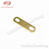 Cầu Đồng Nối Pin, Khoảng Cách 2 Tâm Lỗ 30mm, Dày 1.5mm