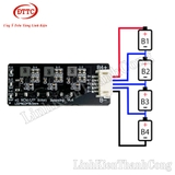 Mạch Cân Bằng Chủ Động 4S 1.2A (Mẫu 1) Active Balancing