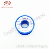 Thiếc Hàn SAKURA 100gam 0.8mm 63/37 Siêu Bóng, Nhẹ Nhiệt
