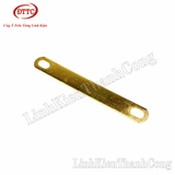 Cầu Đồng Nối Pin, Khoảng Cách 2 Tâm Lỗ 75mm, Dày 1.5mm