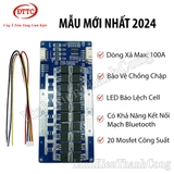 Mạch Bảo Vệ VnBMS 3.2V 4S 100A (20 Mosfet) Mẫu Cải Tiến 2024