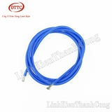 Dây Điện Silicon Màu Xanh Dương 16AWG 1.5 mm2  Siêu Mềm, Chống Cháy Chịu Nhiệt 200 Độ C (Mét)