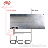 Mạch Bảo Vệ VnBMS 3.7V 3S 200A Có Nhôm Tản Nhiệt 2 Mặt (40 Mosfet)