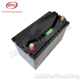 Hộp Nhựa Acquy Đóng Pin 330x172x215mm Kèm Màn Hình Đo Điện Áp Dung Lượng