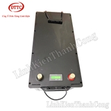 Hộp Nhựa Acquy Đóng Pin 522x240x218mm Kèm Màn Hình Đo Điện Áp Dung Lượng