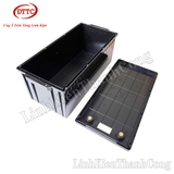 Hộp Nhựa Acquy Đóng Pin 522x240x218mm Kèm Màn Hình Đo Điện Áp Dung Lượng