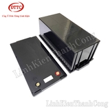 Hộp Nhựa Acquy Đóng Pin 522x240x218mm Kèm Màn Hình Đo Điện Áp Dung Lượng