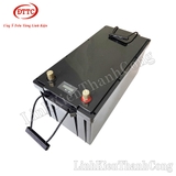 Hộp Nhựa Acquy Đóng Pin 522x240x218mm Kèm Màn Hình Đo Điện Áp Dung Lượng