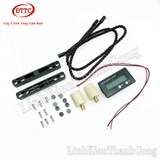 Hộp Nhựa Acquy Đóng Pin 522x240x218mm Kèm Màn Hình Đo Điện Áp Dung Lượng