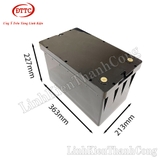 Hộp Nhựa Acquy Đóng Pin 363x213x227mm Loại Cao Cấp