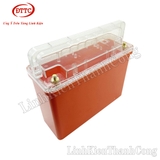 Hộp Nhựa Đóng Pin 4S, Nắp Trong Suốt, Có Quai, Đồng Hồ LCD, 240x185x92mm Chống Nước
