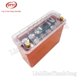 Hộp Nhựa Đóng Pin 3S, Nắp Trong Suốt, Có Quai, Đồng Hồ LCD, 240x185x92mm Chống Nước