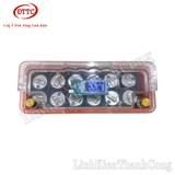 Hộp Nhựa Đóng Pin 3S, Nắp Trong Suốt, Có Quai, Đồng Hồ LCD, 240x185x92mm Chống Nước