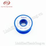 Thiếc Hàn SAKURA 50gam 63/37 0.8mm Siêu Bóng, Nhẹ Nhiệt