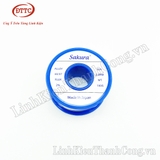 Thiếc Hàn SAKURA 100gam 63/37 2.0mm Siêu Bóng, Nhẹ Nhiệt