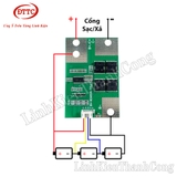 Mạch Bảo Vệ BMS 3.7V 3S 600A Chuyên Đề Xe Máy (Sạc Xả Chung)