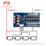 Mạch Bảo Vệ 4S 100A Kết Hợp Cân Bằng Chủ Động 4S 5A