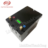 Hộp Nhựa Acquy Đóng Pin 290x200x225mm Kèm Màn Hình Đo Điện Áp Dung Lượng