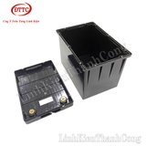 Hộp Nhựa Acquy Đóng Pin 290x200x225mm Kèm Màn Hình Đo Điện Áp Dung Lượng