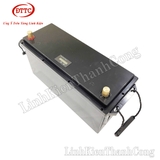 Hộp Nhựa Acquy Đóng Pin 500x185x242mm Kèm Màn Hình Đo Điện Áp Dung Lượng