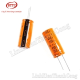 Tụ Hóa 150uF 450V Màu Cam 18x40mm