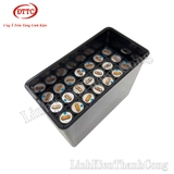 Hộp Nhựa Đóng Pin 4S 266x136x230mm Chống Nước, Màn Hình LCD 4S, Nắp Trong, Có Quai