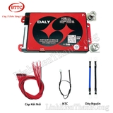 Mạch Bảo Vệ BMS DALY 60V 17S 3.7V 40A Mẫu K + NTC + 2 Dây Nguồn 10AWG