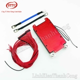Mạch Bảo Vệ BMS DALY 72V 24S 3.2V 40A Mẫu K + NTC + 2 Dây Nguồn 10AWG