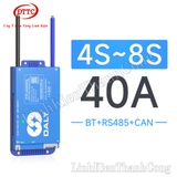 Mạch Bảo Vệ BMS DALY Thông Minh 12-24V 4S-8S 3.2V 40A, Có Cân Bằng Chủ Động 1A + NTC
