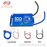 Mạch Bảo Vệ BMS DALY Thông Minh 24-60V 8S-17S 3.2V 60A, Có Cân Bằng Chủ Động 1A + NTC