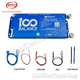 Mạch Bảo Vệ BMS DALY Thông Minh 12-24V 4S-8S 3.2V 80A, Có Cân Bằng Chủ Động 1A + NTC + Dây Nguồn 7AWG
