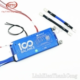 Mạch Bảo Vệ BMS DALY Thông Minh 12-24V 4S-8S 3.2V 100A, Có Cân Bằng Chủ Động 1A + NTC + Dây Nguồn 7AWG