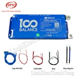 Mạch Bảo Vệ BMS DALY Thông Minh 12-24V 4S-8S 3.2V 100A, Có Cân Bằng Chủ Động 1A + NTC + Dây Nguồn 7AWG