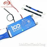Mạch Bảo Vệ BMS DALY Thông Minh 24-60V 8S-17S 3.2V 100A, Có Cân Bằng Chủ Động 1A + NTC + Dây Nguồn 7AWG