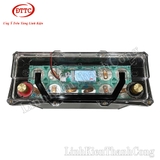 Hộp Nhựa Đóng Pin 12V 45Ah Màu Đen, Nắp Trong, Có Quai Xách, Đồng Hồ LCD