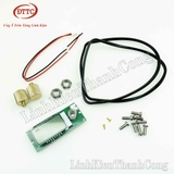 Hộp Nhựa Đóng Pin 12V 45Ah Màu Đen, Nắp Trong, Có Quai Xách, Đồng Hồ LCD