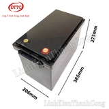 Hộp Nhựa, Vỏ Nhựa Đóng Pin 385x206x273mm, Lắp Được 4 Cell 280Ah