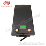 Hộp Nhựa, Vỏ Nhựa Đóng Pin 385x206x273mm, Lắp Được 4 Cell 280Ah, Kèm Màn Hình Đo Điện Áp Dung Lượng