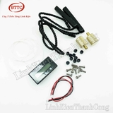 Hộp Nhựa, Vỏ Nhựa Đóng Pin 385x206x273mm, Lắp Được 4 Cell 280Ah, Kèm Màn Hình Đo Điện Áp Dung Lượng