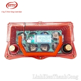 Hộp Nhựa Đóng Pin 12V 30Ah Màu Cam, Nắp Trong, Có Quai Xách, Đồng Hồ LCD