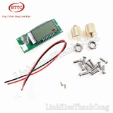 Hộp Nhựa Đóng Pin 12V 75Ah Màu Cam, Nắp Trong, Có Quai Xách, Đồng Hồ LCD